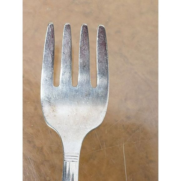 Oneida Silverplate CORONATION Youth / Dessert Fork‎ COMMUNITY - Picture 6 of 8
